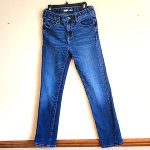 Old Navy Girls Jean's With Adjustable Waist Size 14